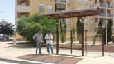 El Ayuntamiento instala nuevas marquesinas en el termino municipal