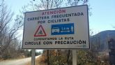 El PSOE solicita actuaciones para mejorar la seguridad de los ciclistas en carreteras del municipio de Lorca