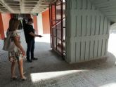 El colegio Saavedra Fajardo de Algezares mejora la estructura del edificio y reparará el pavimento del porche exterior