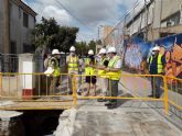 La ampliacin de la red de saneamiento soluciona los problemas existentes en Puente Tocinos por la falta de alcantarillado