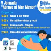 Los Alcázares reafirma su compromiso con el Mar Menor en la V Jornada del Abrazo