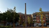 El Ayuntamiento culmina la recuperaci�n de la hist�rica chimenea de Algezares, s�mbolo del patrimonio industrial