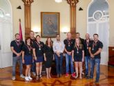 La seleccin española de Dragon Boat visita el Palacio Consistorial tras lograr el bronce en el campeonato europeo disputado en Brandemburgo