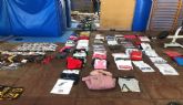 Decomisados 258 art�culos de imitaci�n en el mercadillo de Islas Menores