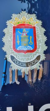La Polica Local de Lorca detiene a una persona por un presunto delito contra la salud pblica, en concreto por trfico de drogas