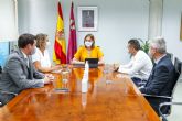 Isabel Franco recibe al Lion Club Murcia