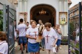El Cristo del Calvario recorre las calles de Santomera en el inicio de sus fiestas
