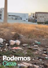 Podemos Cieza: 'La gesti�n del gobierno municipal en materia de urbanismo ha sido carente e ineficaz durante toda esta corporaci�n'