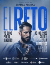 Germ�n Romera presenta el documental 'El Reto. Yo sudo por la diabetes' este jueves en la Filmoteca Regional
