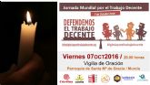 7 de octubre, “Jornada mundial por el trabajo decente”