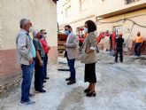 El Ayuntamiento de Lorca acomete obras para la mejora de las infraestructuras básicas de las calles Cayetano Lorca Navarro y Berrocal del barrio de San Cristóbal
