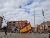 Todo listo para el Homenaje y Jura de Bandera el prximo domingo en la plaza Adolfo Surez de Alcantarilla