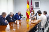 Isabel Franco se reúne con representantes de las asociaciones de residencias de mayores de la Región de Murcia