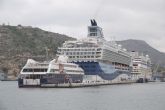 Cerca de 2.000 turistas llegan al puerto de Cartagena en la primera triple escala de cruceros del ano