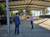 El pabell�n multiusos de Cazalla incorpora nuevo cerramiento, pavimentaci�n e iluminaci�n eficiente
