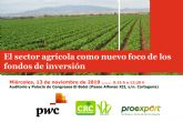 El sector agrcola, foco de los fondos de inversin