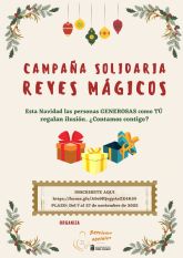 Esta Navidad los Servicios Sociales se llenan de ilusión: ´Reyes Mágicos´, la Campana Solidaria 2022 que pone en marcha el Ayuntamiento de Torre Pacheco