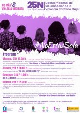 Los Alczares conmemora el 25N con un mes de actividades para sensibilizar y luchar contra la violencia de gnero