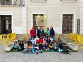 Las visitas al Ayuntamiento se suceden de forma semanal por parte de los escolares ciezanos