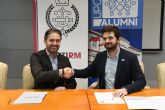 El COITIRM y Alumni UPCT firman un convenio para impulsar la comunicación, el emprendimiento y el apoyo a los recién graduados