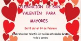 Los mayores celebran San Valentn sin salir de casa