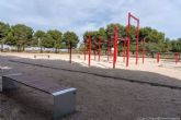 El parque de los Exploradores de Santa Ana ya cuenta con una nueva zona de calistenia