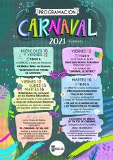 El Ayuntamiento de Bullas invita a disfrutar del Carnaval desde casa