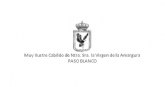 El Paso Blanco retransmitirá todas sus eucaristías por Comarcal TV