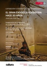 La Universidad de Murcia organiza una mesa redonda y una exposicin fotogrfica sobre el xodo de los kurdos iraques