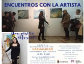 Encuentros con la artista regresa el domingo 12 de febrero con la exposicin CASUALIDAD, de Ins Daz, en el Centro Los Postigos de Molina de Segura