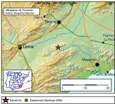 Se registra un terremoto de una magnitud de 3,2 con epicentro al sur del municipio de Totana, en la diputacin de El Raiguero