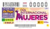 La ONCE dedica 5,5 millones de cupones al Da Internacional de la Mujer y alerta de los riesgos para mujeres jvenes con discapacidad