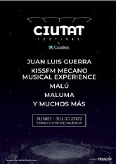La segunda edici�n del festival 'CIUTAT FESTIVAL by CAIXABANK' traer� a Valencia artistas de primer nivel en junio y julio