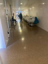 MC: El PP aparca a pacientes en los pasillos del Santa Luca por despreciar la Sanidad en Cartagena