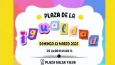 Este domingo se celebra la actividad “Plaza de la Igualdad” con actividades gratuitas dirigidas a las familias