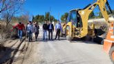 La Comunidad invierte 190.000 euros en la reparacin y mejora del camino de Casa de las Torres, en Caravaca de la Cruz