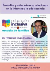 La Escuela para Familias ofrecer una charla sobre cmo afectan las pantallas en la infancia y la adolescencia