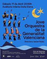 La Jove Orquestra de la Generalitat Valenciana protagoniza el próximo concierto del ciclo de orquestas jóvenes en Águilas