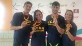 La UCAM brilla en el estreno del Campeonato de España Universitario de natacin con 17 medallas
