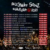 Cambio de fechas de #lagira de Alejandro Sanz en España