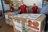 Carthagineses y Romanos dona 6.600 euros de su carrera Arx Asdrbalis en alimentos al operativo de emergencia