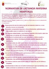 El SMS distribuye en todos los hospitales con maternidad un dec�logo para el fomento de la lactancia