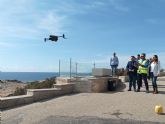 Un dron mejorar el control de los 250 kilmetros de costa de Murcia