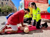 Murcia celebra el Da Internacional de la Enfermera con actividades de concienciacin en Santo Domingo