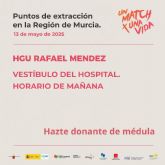 El Hospital Rafael Mndez y el Campus Universitario de Lorca acogen una jornada de donacin de mdula sea con motivo del Da Regional del Donante de rganos