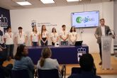Alumnos del IES Tarraga Escribano participantes en el desafío Cansat son recibidos en el Ayuntamiento