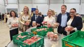 La consejera de Agricultura asiste a la inauguración de la nueva planta de Looije en Lorca
