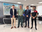 Recepci�n del Guardia Civil, Pablo Villalobos, tras ganar la medalla de oro en Judo en el Campeonato Nacional de todos los Ej�rcitos