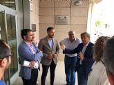 El Alcalde de Lorca, Diego José Mateos, inaugura la jornada 'Divisando oportunidades para mi empresa' destacando la importancia del cooperativismo
