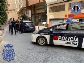 Polica Local y Polica Nacional de Molina de Segura detienen a seis personas en una inspeccin de trabajo